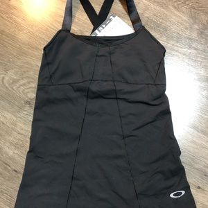 Oakley athletic tank top with built in bra